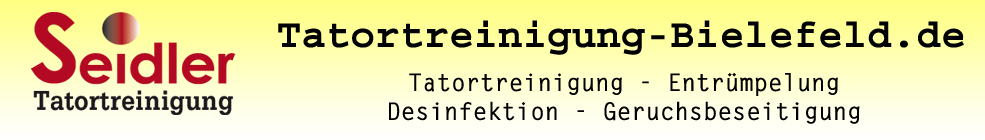 Tatortreinigung - Tatortreinigung SEIDLER